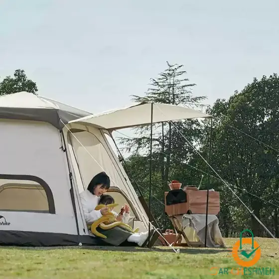 چادر اتوماتیک شش ضلعی نیچرهایک مدل CNH22ZP007