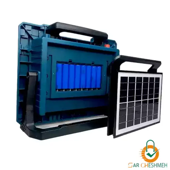 پروژکتور شارژی خورشیدی اسمال سان 800 وات مدل W8121-3