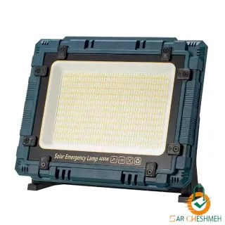 پروژکتور شارژی خورشیدی 400 وات اسمال سان مدل W8109-2