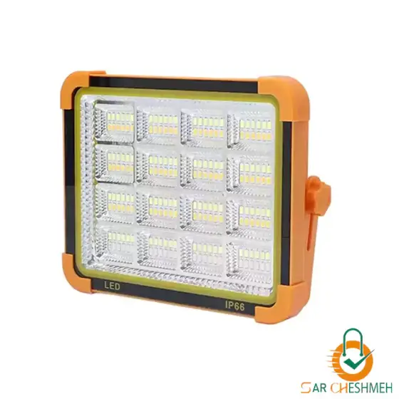 پروژکتور شارژی خورشیدی 1000 وات اسمال سان مدل ZY-D9