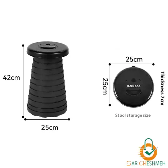 میز و صندلی تاشو کمپینگ بلک داگ مدل CBD2550JJ024