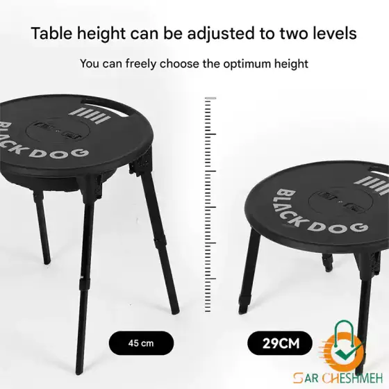 میز و صندلی تاشو کمپینگ بلک داگ مدل CBD2550JJ024