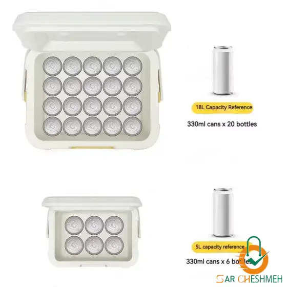 کول باکس 5 و 18 لیتر نیچرهایک مدل CNK2450CF012