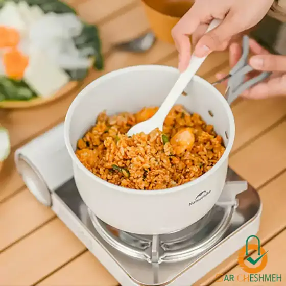 ست ظروف سرامیکی نچسب کمپینگ نیچرهایک مدل CNK2450CF013