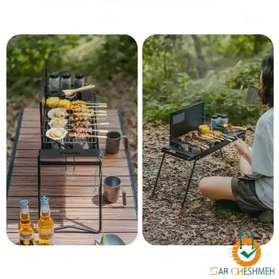 اجاق زغالی رومیزی تاشو کمپینگ نیچرهایک مدل CNK2450CF014