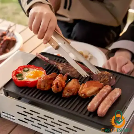 ست ابزار باربیکیو 4 تکه نیچرهایک مدل NH20SK007