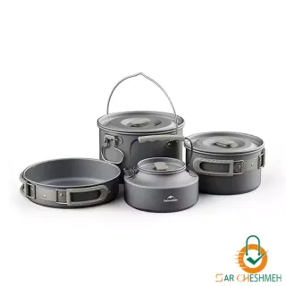 ست ظروف چهار تکه پخت و پز نیچرهایک مدل CNK2450CF010