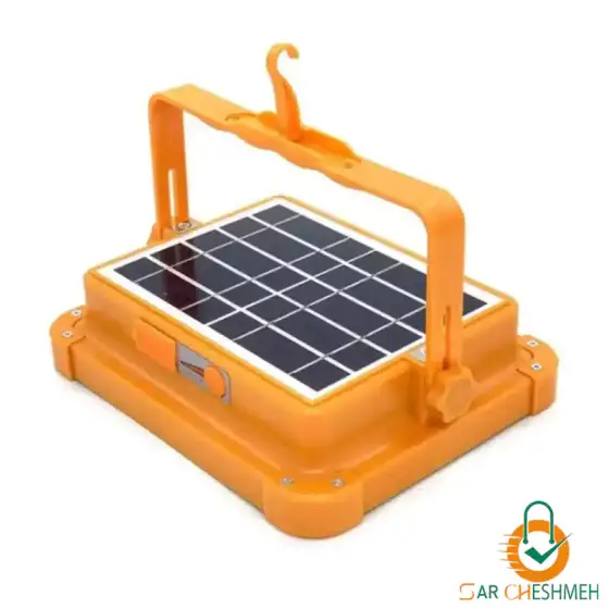 پروژکتور شارژی خورشیدی 1000 وات 7 باطری زینگارو مدل D9