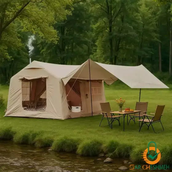 چادر بادی سایبان دار برزنتی چانوداگ