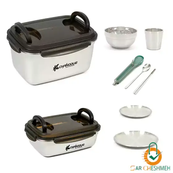 ست ظروف استیل کمپینگ چانوداگ مدل FX-9373