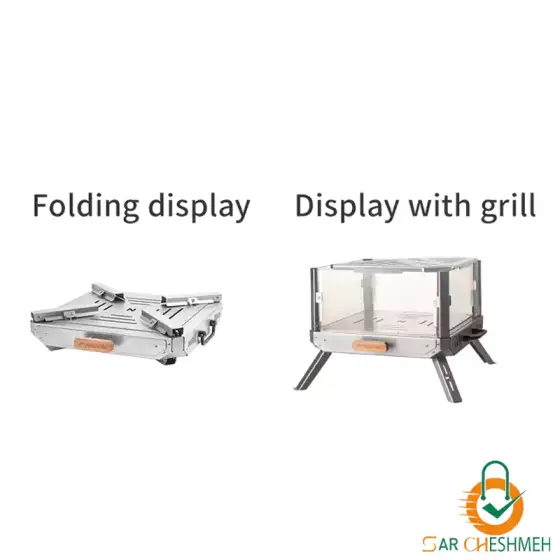 آتشدان و اجاق هیزمی تاشو نیچرهایک مدل CNK2450CF028
