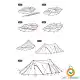 سایبان و چادر 30 نفره کمپینگ نیچرهایک مدل NH20TM001