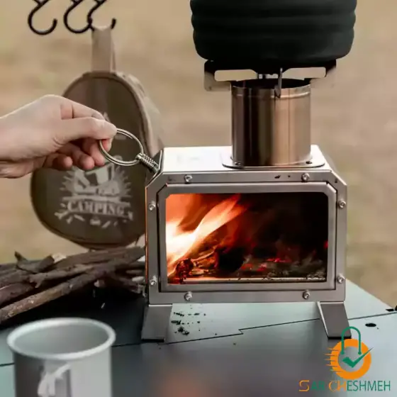 بخاری هیزمی کمپینگ ماونتین هایکر مدل SZK803