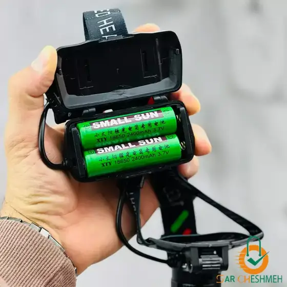 چراغ پیشانی زومدار اسمال سان مدل ZY-T801