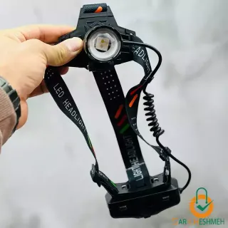 چراغ پیشانی زومدار اسمال سان مدل ZY-T801