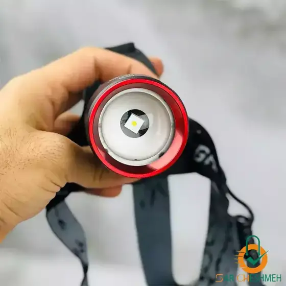 چراغ پیشانی زوم دار اسمال سان مدل ZY-F786T