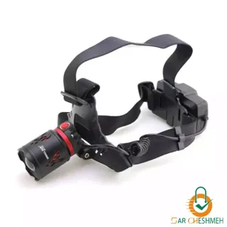 چراغ پیشانی زوم دار اسمال سان مدل ZY-T334