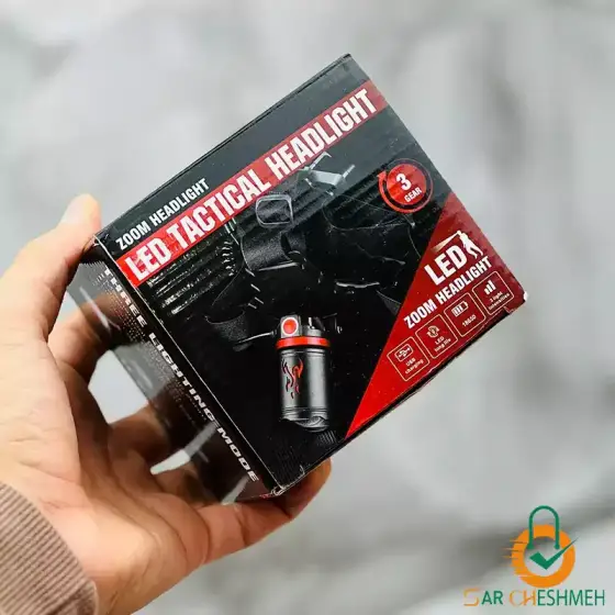 چراغ پیشانی زوم دار اسمال سان مدل ZY-T334