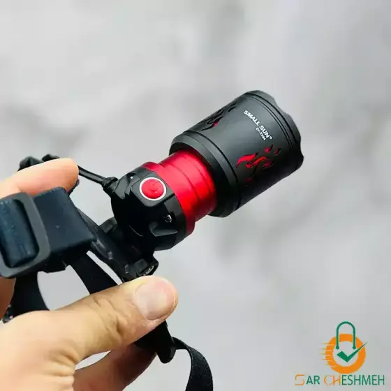 چراغ پیشانی زوم دار اسمال سان مدل ZY-T334