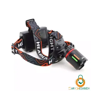 چراغ پیشانی زوم دار اسمال سان مدل ZY-T62