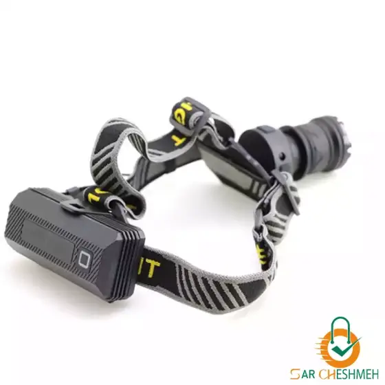 چراغ پیشانی نور زرد و سفید اسمال سان ZY-T502