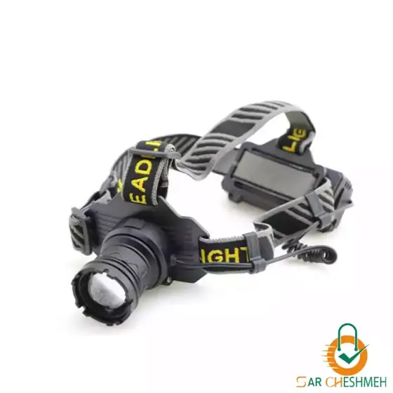 چراغ پیشانی نور زرد و سفید اسمال سان ZY-T502