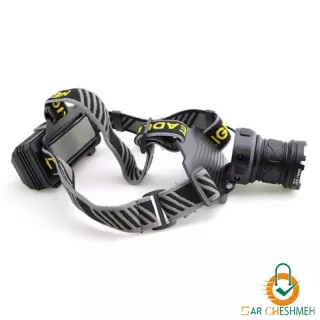 چراغ پیشانی نور زرد و سفید اسمال سان ZY-T502