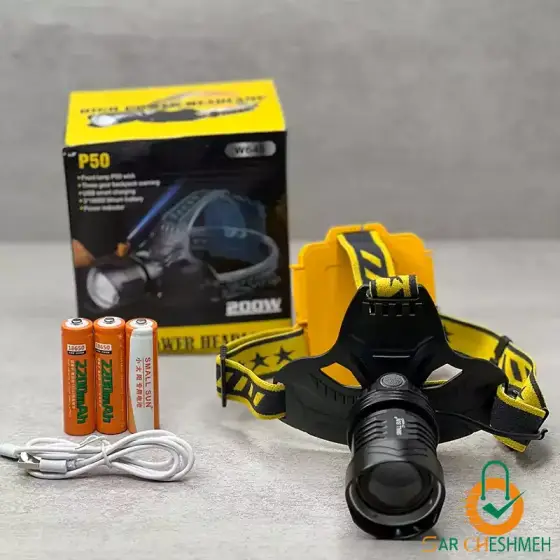 چراغ پیشانی اسمال سان مدل ZY-W645