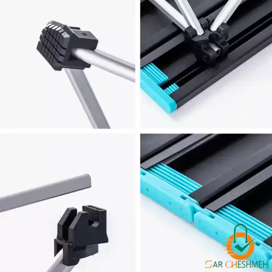 میز آلومنیومی تاشو نیچرهایک سایز بزرگ مدل NH19Z008-Z