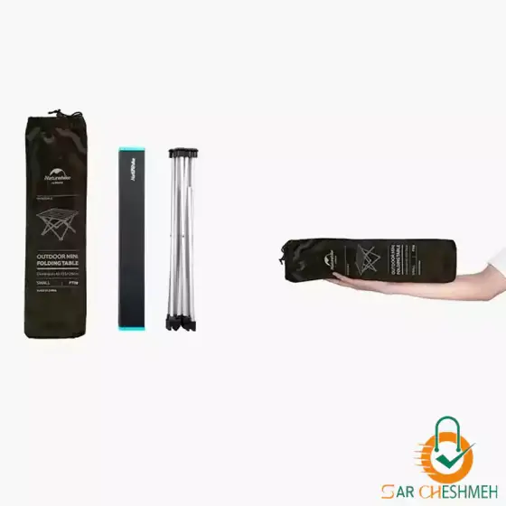میز آلومنیومی تاشو نیچرهایک سایز بزرگ مدل NH19Z008-Z