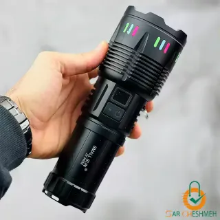 چراغ قوه شکاری زوم دار اسمال سان مدل ZY-W532