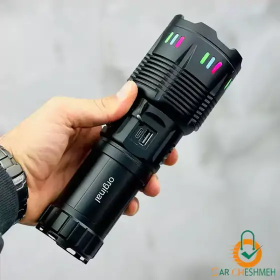چراغ قوه شکاری زوم دار اسمال سان مدل ZY-W532