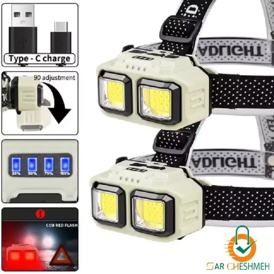 چراغ پیشانی اسمال سان مدل HX-816
