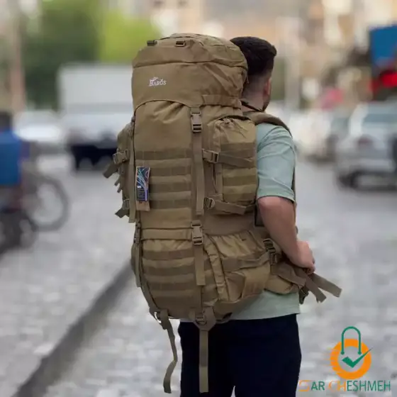 کوله پشتی تاکتیکال 80 لیتری بابوس مدل F625