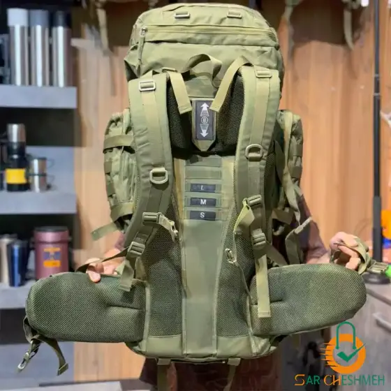 کوله پشتی تاکتیکال 80 لیتری بابوس مدل F625