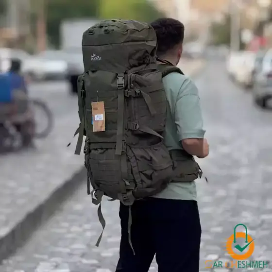 کوله پشتی تاکتیکال 80 لیتری بابوس مدل F625