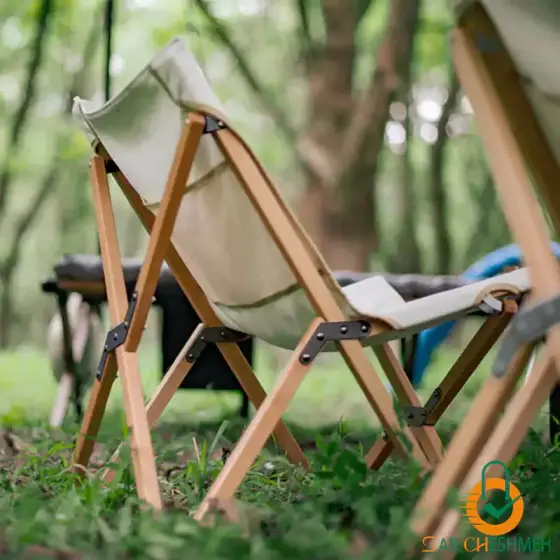 صندلی چوبی تاشو کمپینگ نیچرهایک مدل NH19JJ008