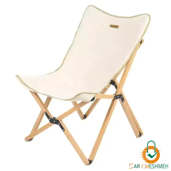 صندلی چوبی تاشو کمپینگ نیچرهایک مدل NH19JJ008