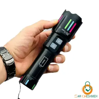 چراغ قوه دستی لیزر دار اسمال سان مدل ZY-T588
