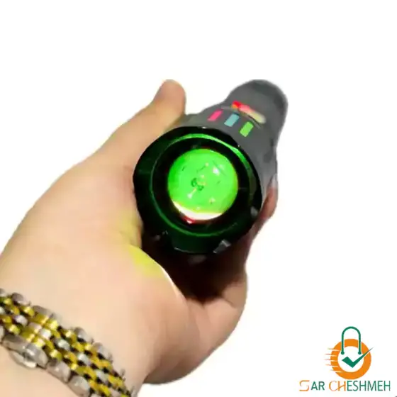 چراغ قوه دستی لیزر دار اسمال سان مدل ZY-T588