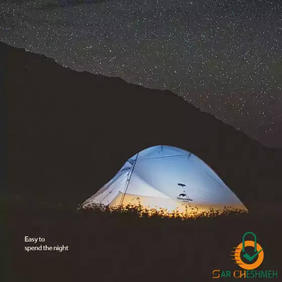 چادر سبک یک الی دو نفره کوهنوردی نیچرهایک کد NH19ZP017