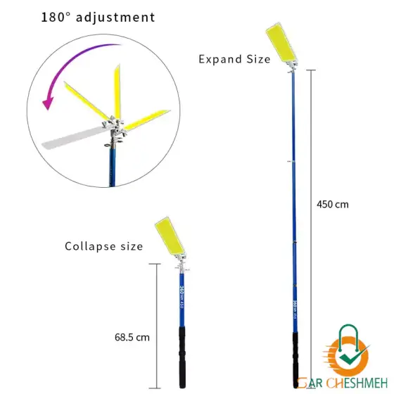 پروژکتور لنسری 4.5 متری 600 وات 360 لایت مدل FR-04 COB RF
