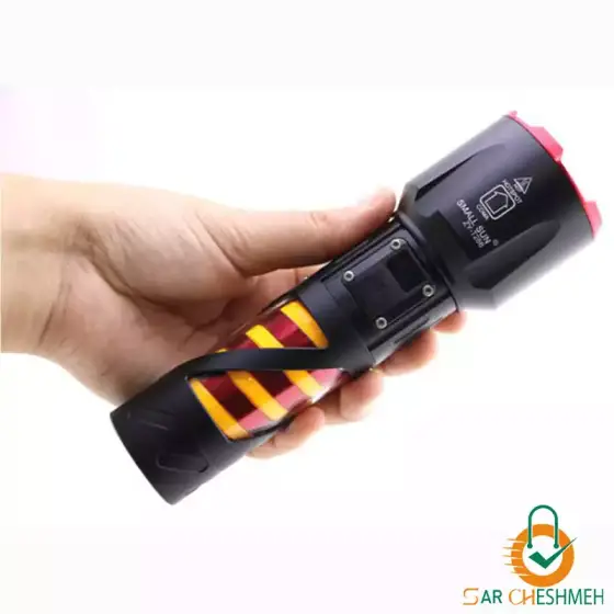 چراغ قوه زومدار فانوسی اسمال سان مدل ZY-T286