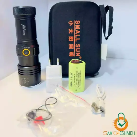 چراغ قوه زومدار اسمال سان مدل ZY-T209