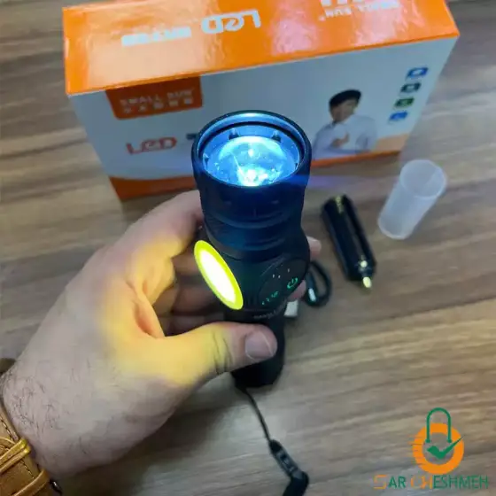 چراغ قوه فانوسی زومدار اسمال سان مدل ZY-S2305