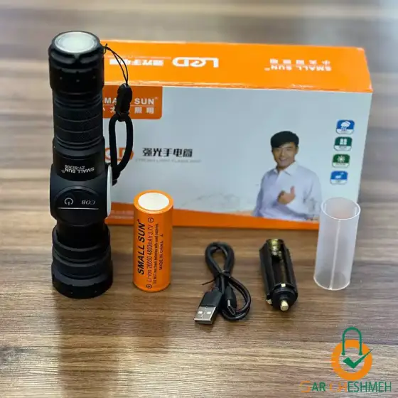 چراغ قوه فانوسی زومدار اسمال سان مدل ZY-S2305