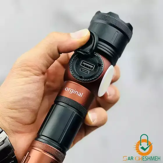 چراغ قوه فانوسی زومدار اسمال سان مدل ZY-B606