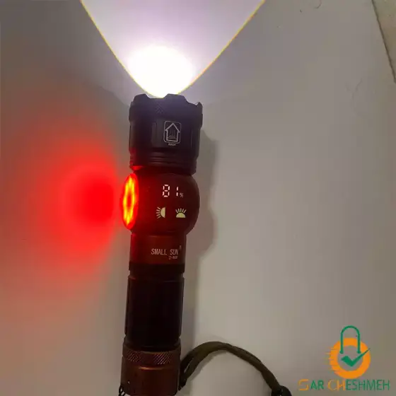 چراغ قوه فانوسی زومدار اسمال سان مدل ZY-B606