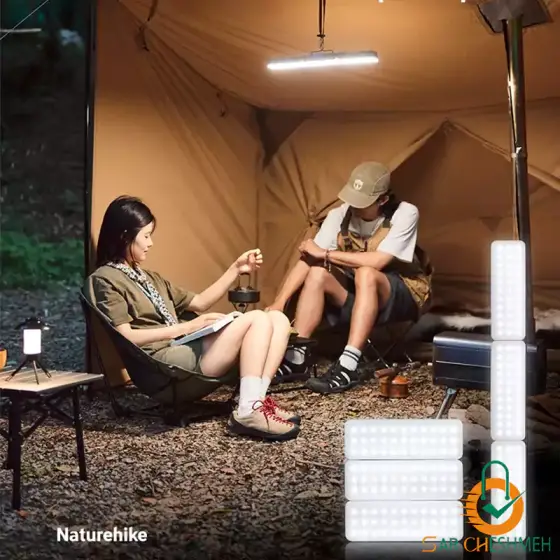 چراغ چادر و کمپی شارژی متحرک نیچرهایک مدل CNK2450ZM011