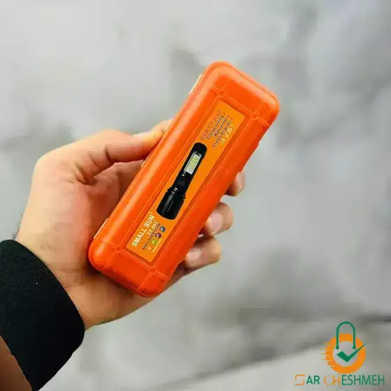 چراغ قوه جیبی فانوس دار اسمال سان مدل ZY-603